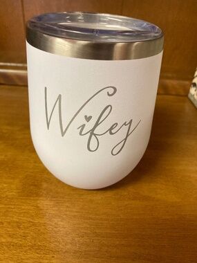 'Wifey' Insulated Wine Tumbler